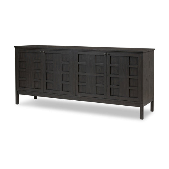 Alessio Sideboard - Smoked Black
