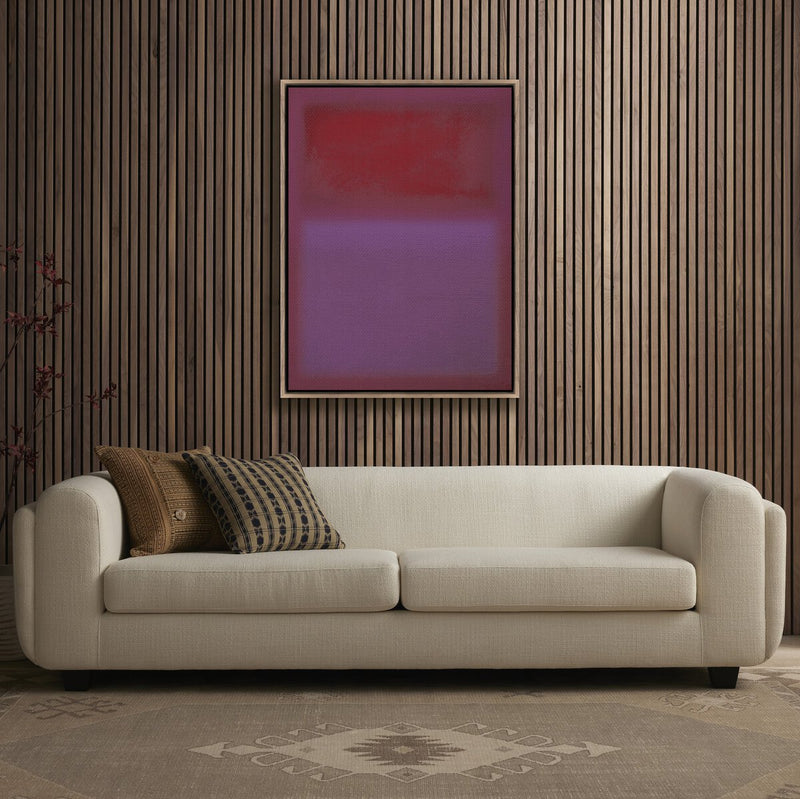 Composition Violet by Charles Stuart - Rustic Walnut