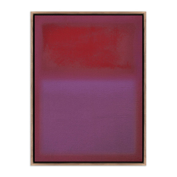 Composition Violet by Charles Stuart - Rustic Walnut