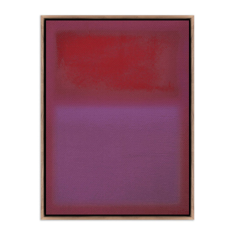 Composition Violet by Charles Stuart - Rustic Walnut
