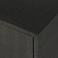 Fiona Bar Cabinet - Black Raffia