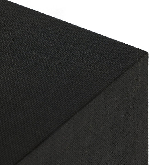 Fiona Bar Cabinet - Black Raffia