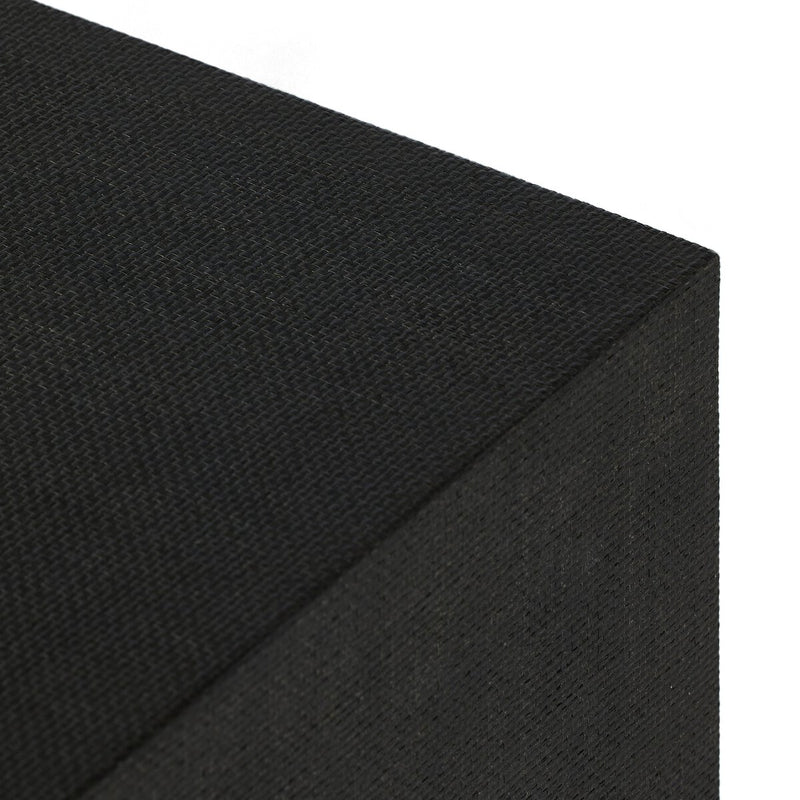 Fiona Bar Cabinet - Black Raffia