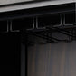 Fiona Bar Cabinet - Black Raffia