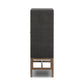 Fiona Bar Cabinet - Black Raffia
