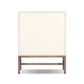 Fiona Bar Cabinet - Ivory Painted Raffia