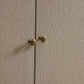 Fiona Bar Cabinet - Ivory Painted Raffia