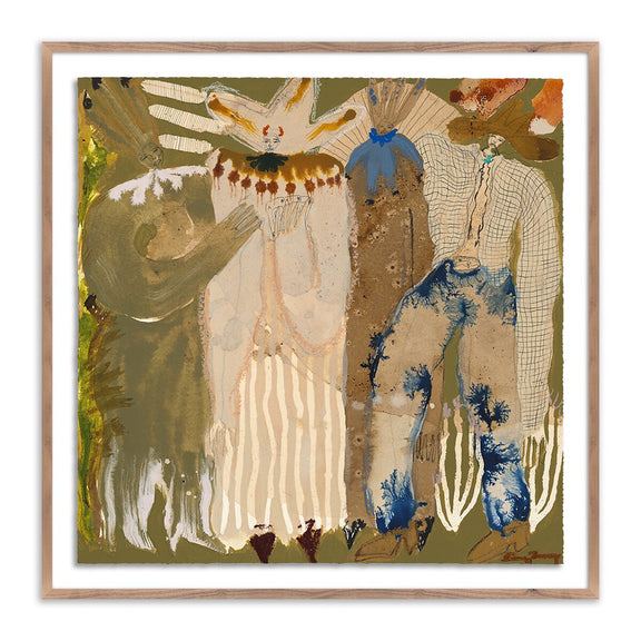 Body Snatchers by Caroline Pinney - Rustic Walnut