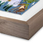 Boy With The Blues II by Caroline Pinney - Rustic Walnut