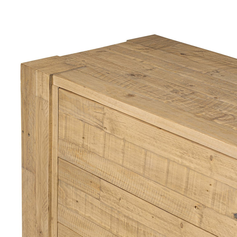 Perot 6 Drawer Dresser - Light Blonde Pine