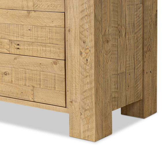 Perot 6 Drawer Dresser - Light Blonde Pine