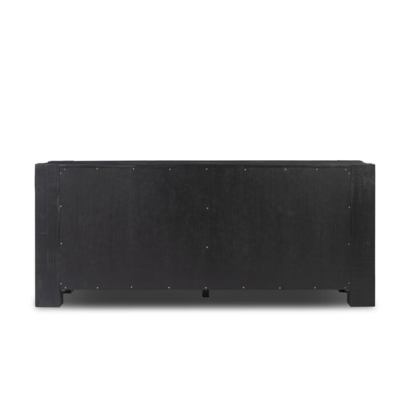 Perot 6 Drawer Dresser - Aged Black Pine