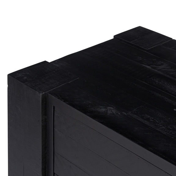 Perot 6 Drawer Dresser - Aged Black Pine