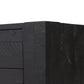 Perot 6 Drawer Dresser - Aged Black Pine