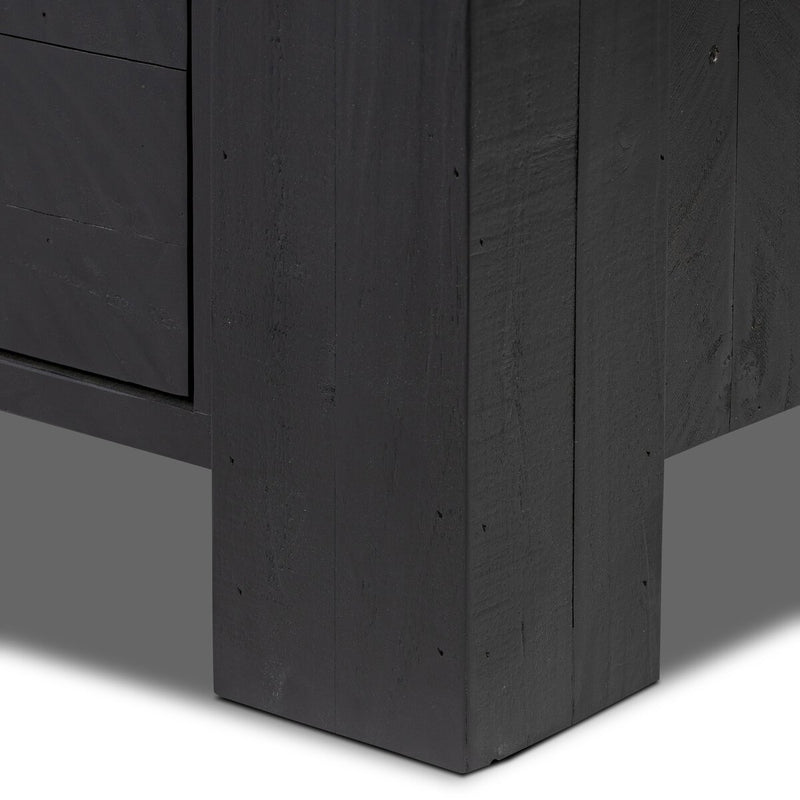 Perot 6 Drawer Dresser - Aged Black Pine