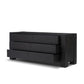 Perot 6 Drawer Dresser - Aged Black Pine