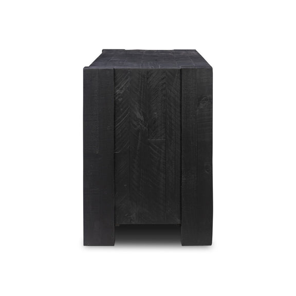Perot 6 Drawer Dresser - Aged Black Pine