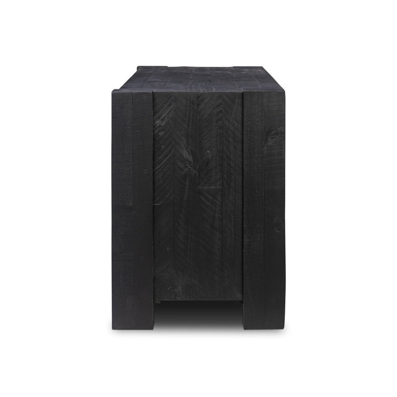 Perot 6 Drawer Dresser - Aged Black Pine