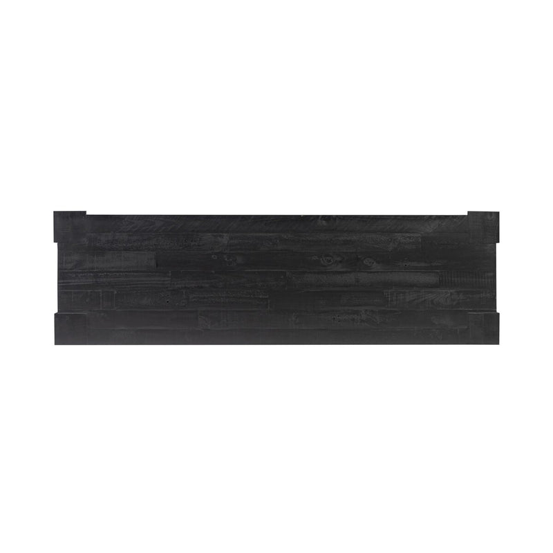 Perot 6 Drawer Dresser - Aged Black Pine