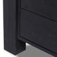 Perot Nightstand - Aged Black Pine