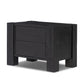 Perot Nightstand - Aged Black Pine