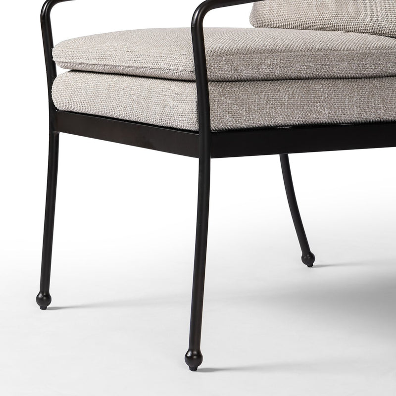 Tally Outdoor Dining Armchair - Ramiro Ecru