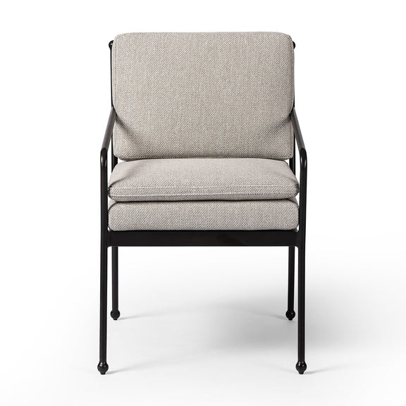 Tally Outdoor Dining Armchair - Ramiro Ecru