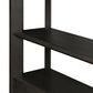 Orwin Wide Bookshelf - Smoked Black Oak