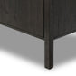 Orwin Wide Bookshelf - Smoked Black Oak