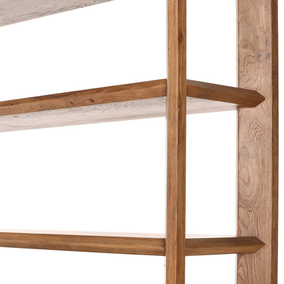 Orwin Wide Bookshelf - Worn Oak