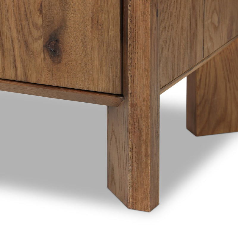 Orwin Wide Bookshelf - Worn Oak