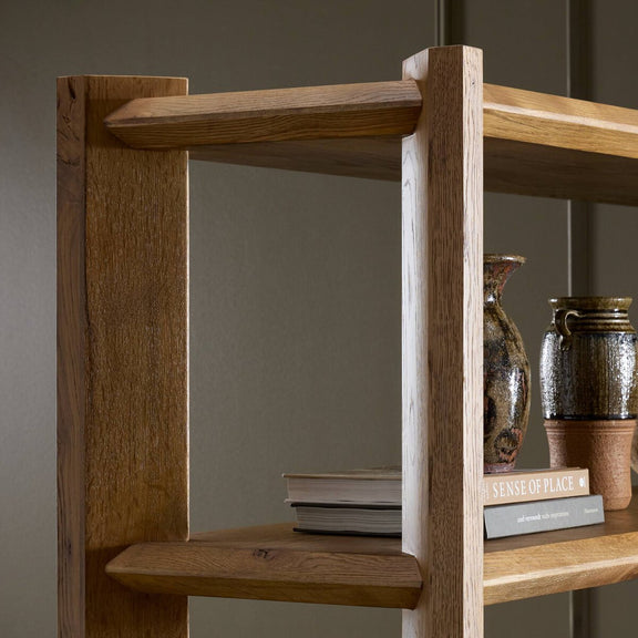 Orwin Wide Bookshelf - Worn Oak