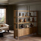 Orwin Wide Bookshelf - Worn Oak