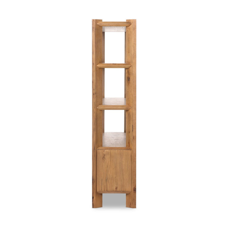 Orwin Wide Bookshelf - Worn Oak