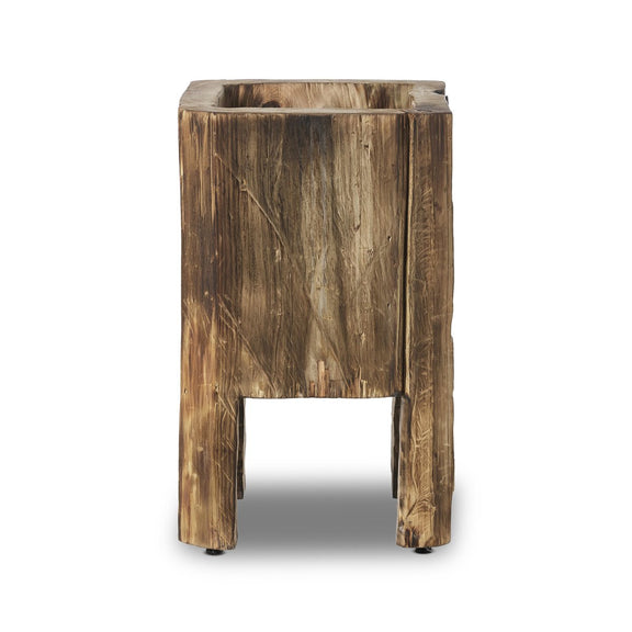 Tora Planter - Burnt Reclaimed