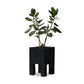 Tora Planter - Carbonized Black