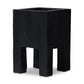 Tora Planter - Carbonized Black