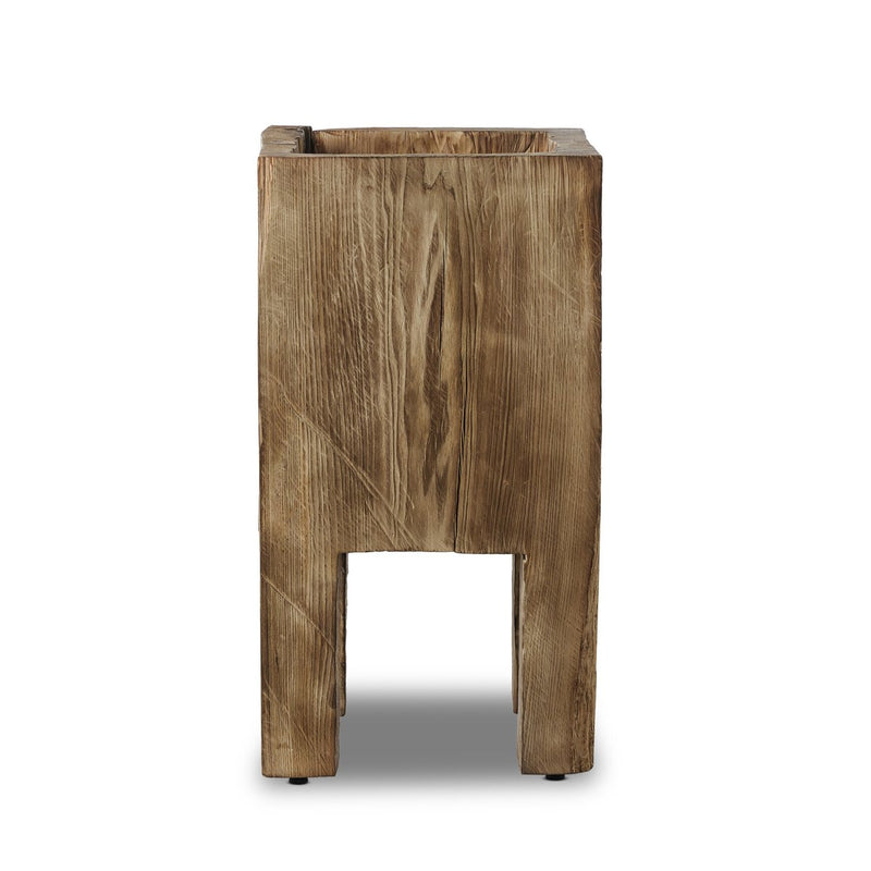 Tora Planter - Burnt Reclaimed