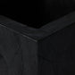 Tora Planter - Carbonized Black