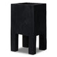Tora Planter - Carbonized Black
