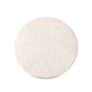 Oranda Round Dining Table 42" - Polished White Marble