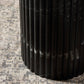 Oranda Round Dining Table 42" - Black Marble