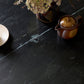 Oranda Round Dining Table 42" - Black Marble