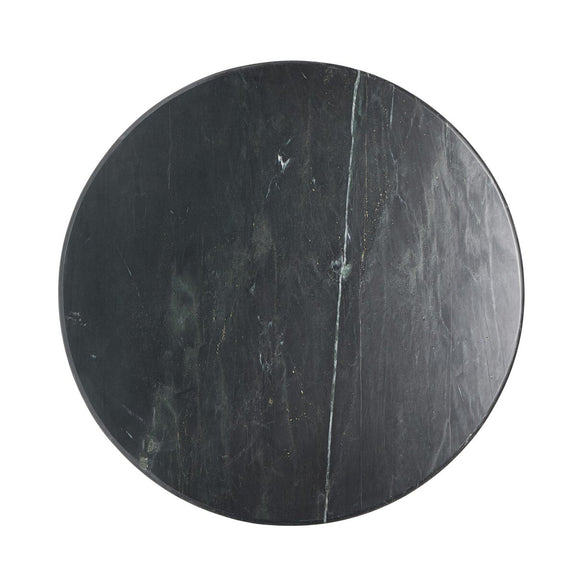 Oranda Round Dining Table 42" - Black Marble