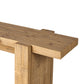 Perot Console Table - Light Blonde Pine