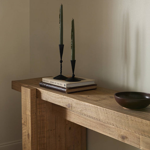 Perot Console Table - Light Blonde Pine