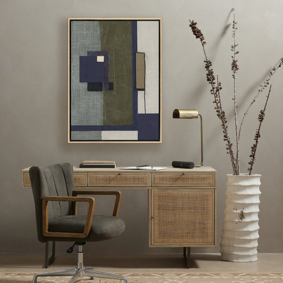 With Love I by Raoul Morren - White Oak Floater