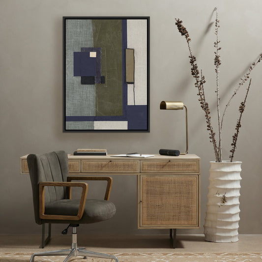 With Love I by Raoul Morren - Black Maple Floater