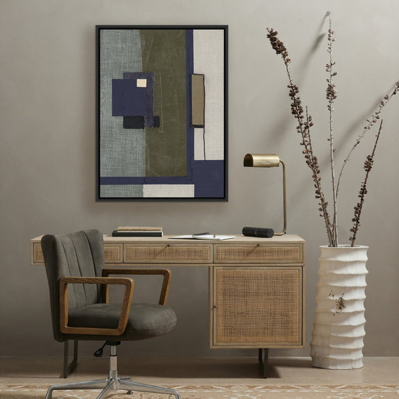 With Love I by Raoul Morren - Black Maple Floater