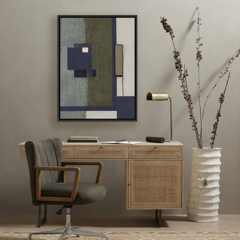 With Love I by Raoul Morren - Black Maple Floater